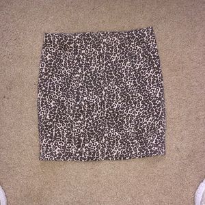 Free People Cheetah Skirt